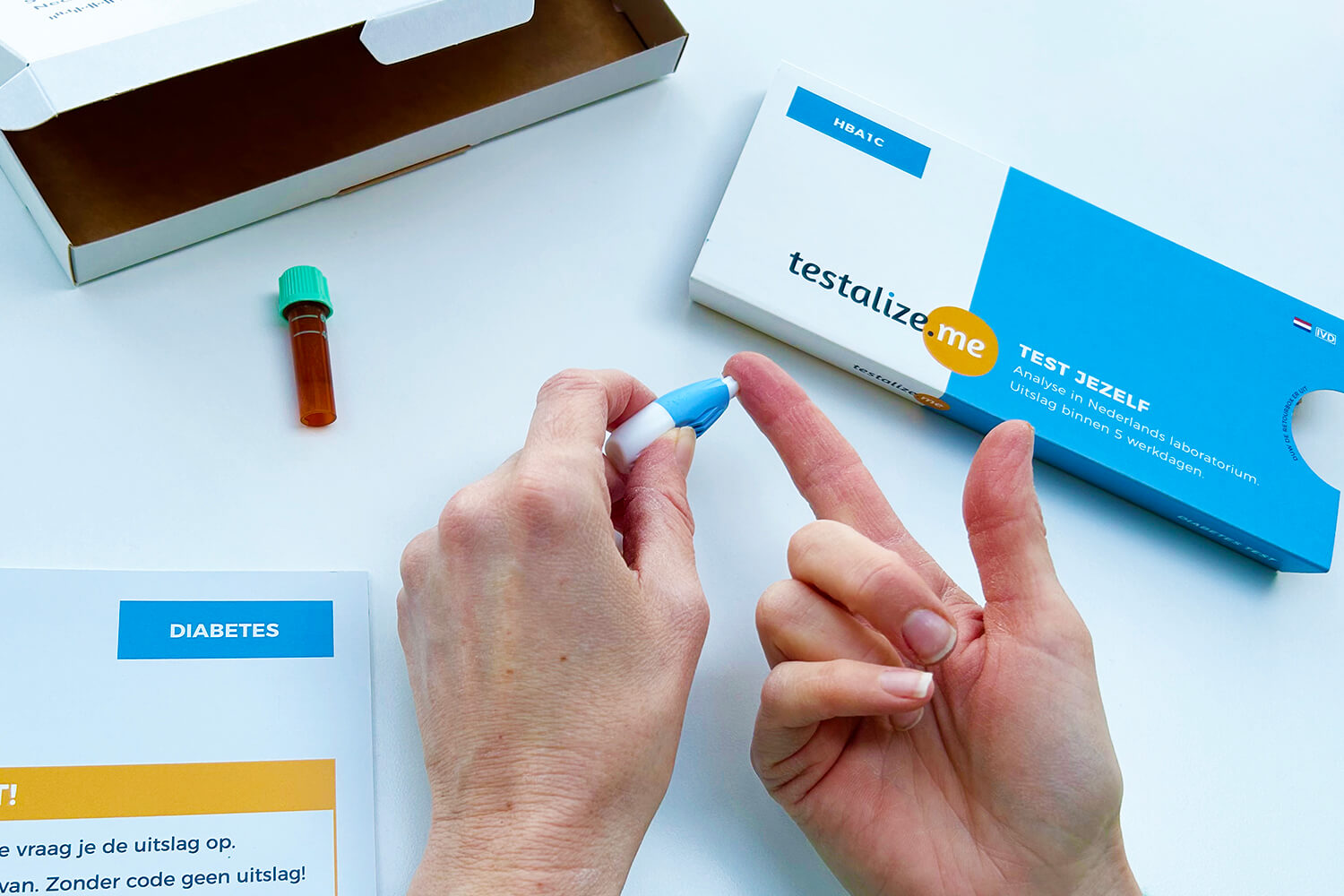 Nieuwe Diabetes-thuistest helpt diabetes eerder opsporen